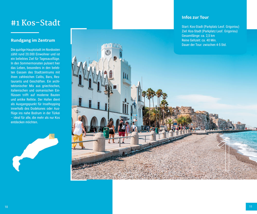 Kos Reiseführer Ebook PDF Vorschau Stadt