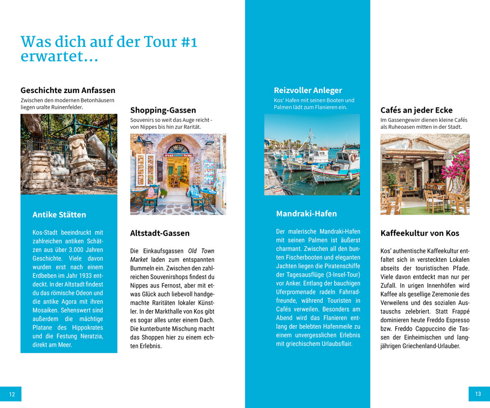 Kos Reiseführer Ebook PDF Vorschau Tipps