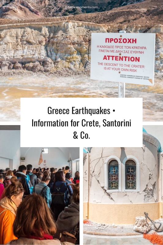 Greece Earthquakes Information for Crete Santorini kos zakynthos