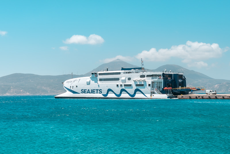 Griechenland Fähren Katamaran Seajets