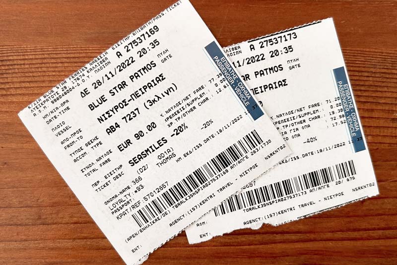 Griechische Inseln Fähren Tickets buchen Agentur