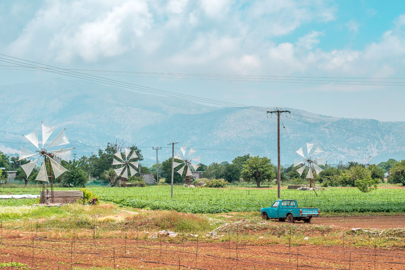 Kreta ruhige Orte Lasithi Hochebene Ausflug