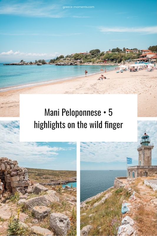 Mani Peloponnese 5 highlights on the wild finger