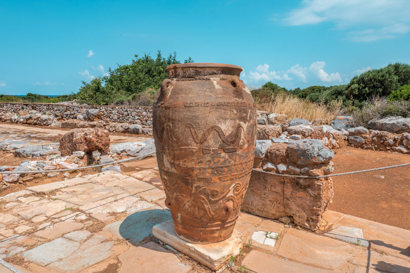 Minoischer Palast von Malia Kreta Sehenswürdigkeiten