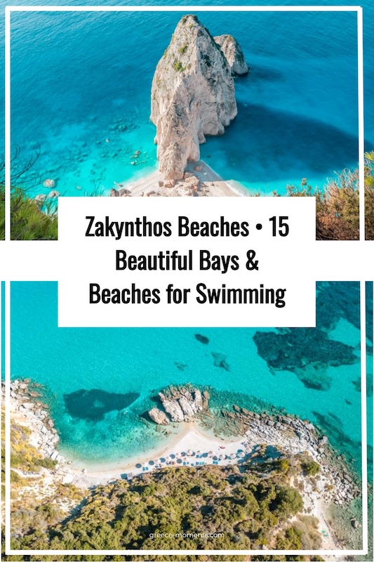 Zakynthos Beaches 15 Beautiful Bays Beaches for Swimming