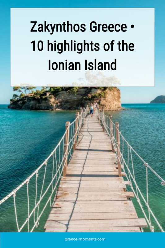 Zakynthos sights Greece highlights Ionian Island