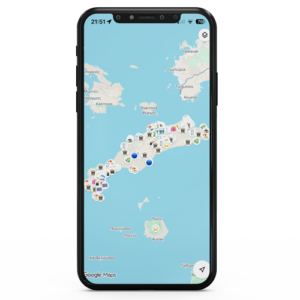 Kos map (Google Maps) [Digital]