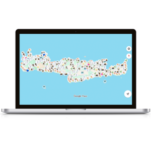 Crete map (Google Maps) [Digital]