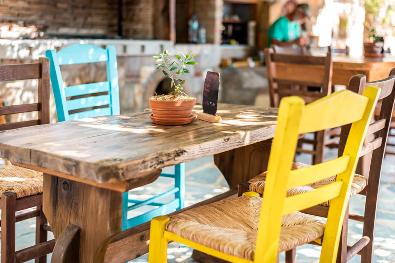 Typisch Griechisches Essen Taverne Speisen Tradtionell