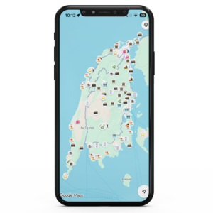 Lefkada map (Google Maps) [Digital]