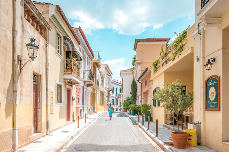 Plaka Athen Altstadt Stadtviertel Tipps