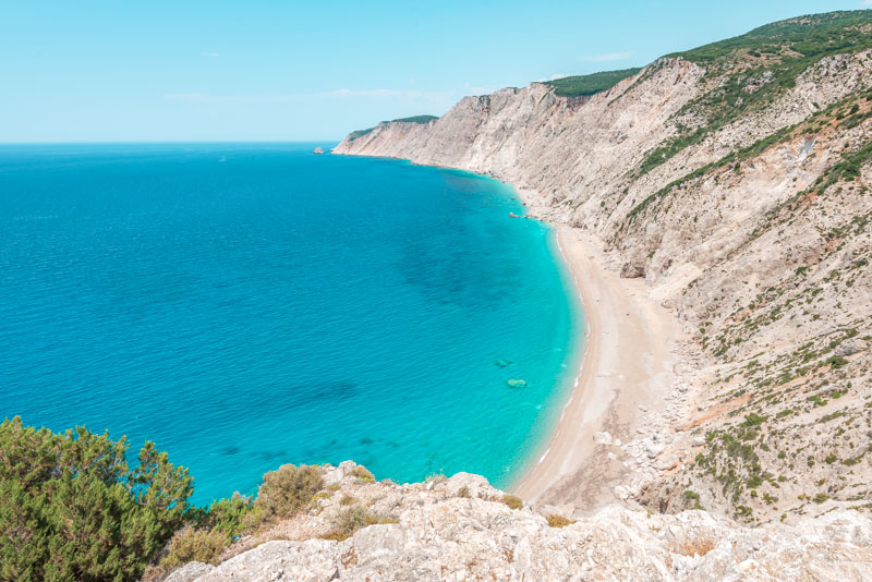 Kefalonia Griechenland Platia Ammos Strand