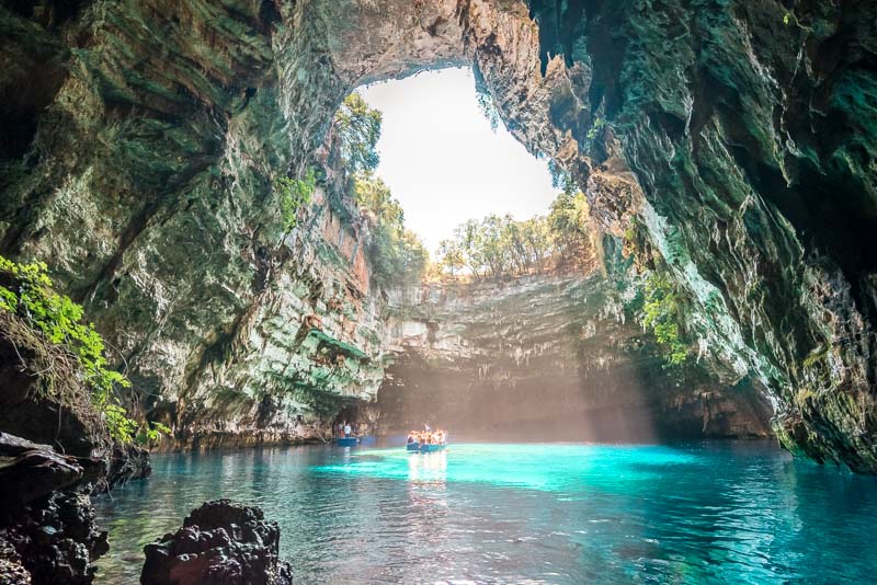 Melissani Kefalonia Tipps für Besuch See Höhle